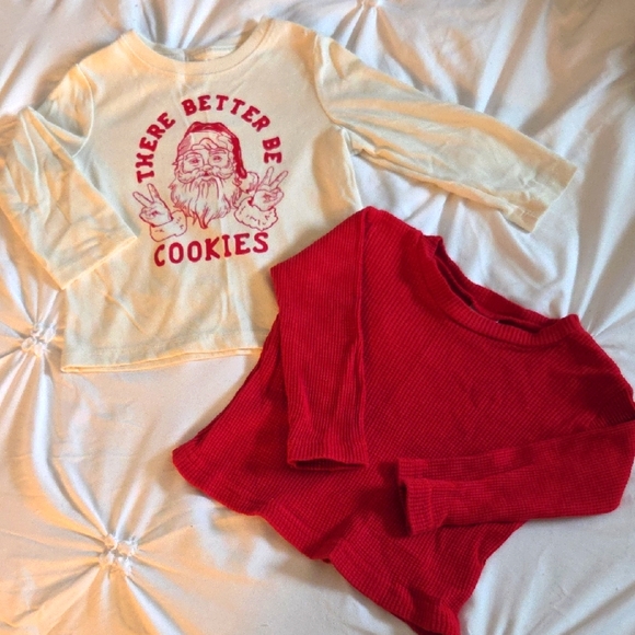 Holiday Kids Long Sleeve Tops - Picture 1 of 1